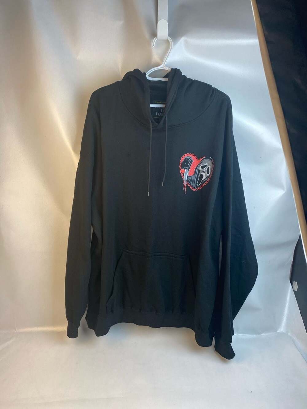 Assholes Live Forever Ghostface Love Kills Scream Hoodie 3XL
